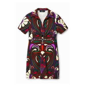 DESIGUAL • Celia Short Slim Retro Dress